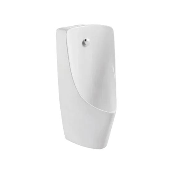 Wand-Urinal Top Spud Triangle Öffentliches Eck-Urinal mit Schwerkraftspülung
